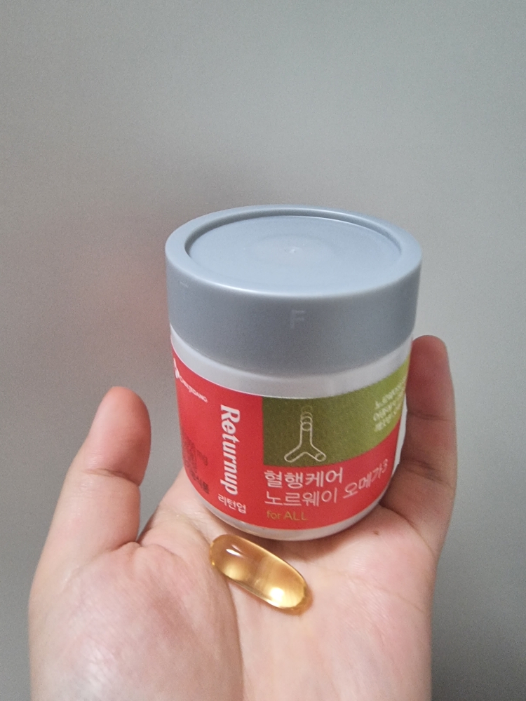 리턴업 (Returnup) 혈행케어 노르웨이 오메가3 review image