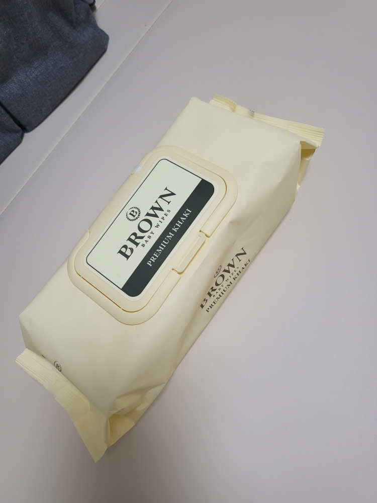 BROWN PREMIUM BABY WIPES [KHAKI] review image