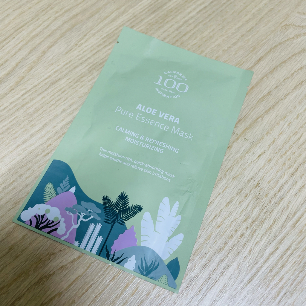 奥尔加博士 100芦荟原液精纯精华面膜 common.review image