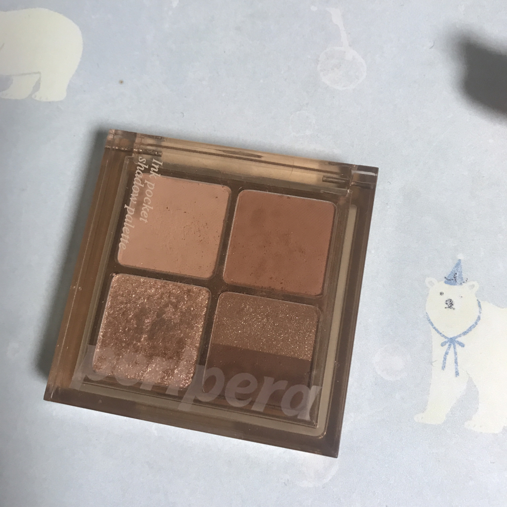 Real user review photo of Ink Pocket Shadow Palette [03 Rolling In The Autumn]