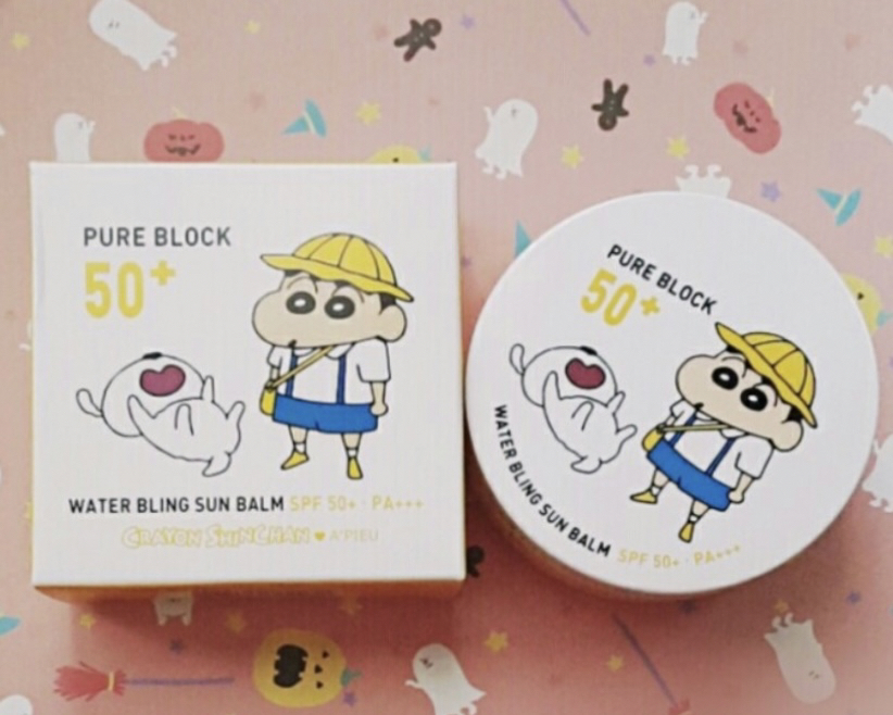 어퓨 (A'pieu) 퓨어 블록 워터 블링 선 밤 (짱구에디션) review image