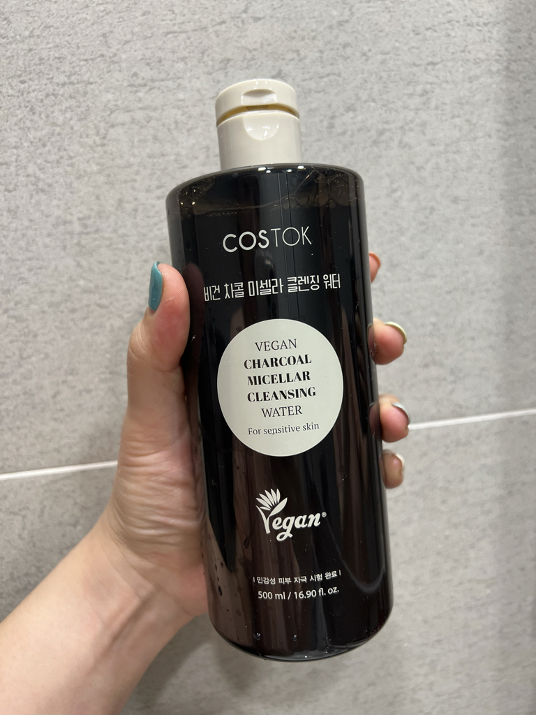 코스톡 (COSTOK) 비건 차콜 미셀라 클렌징워터 review image