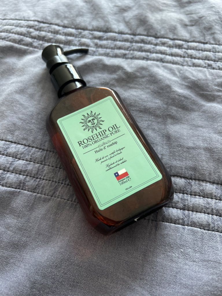 玫瑰果油的真实用户使用照片