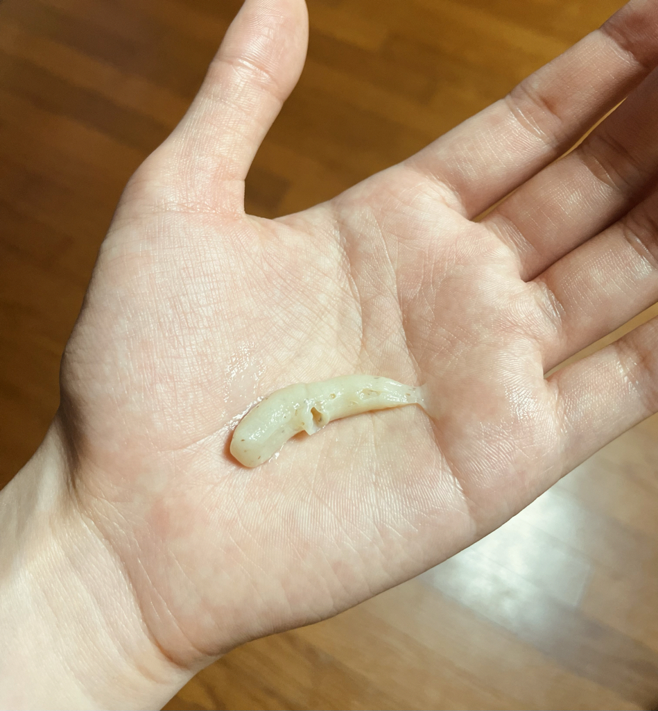 Real user review photo of HEARTLEAF Calming CLEANSING FOAM