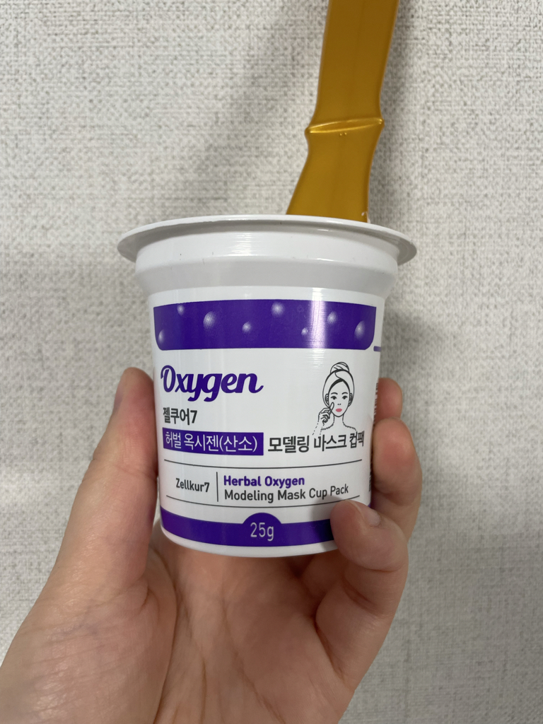 젤쿠어 (ZELLKUR) 허벌 모델링 마스크컵팩 [산소] review image