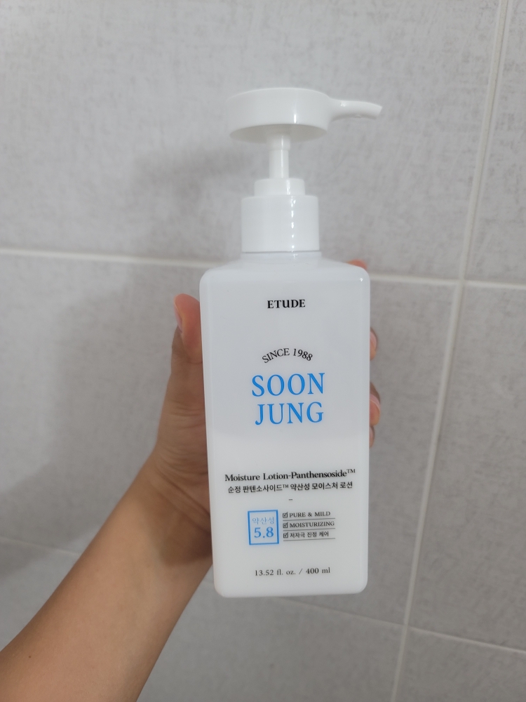 Real user review photo of SOON JUNG Moisture Lotion-Panthensoside™