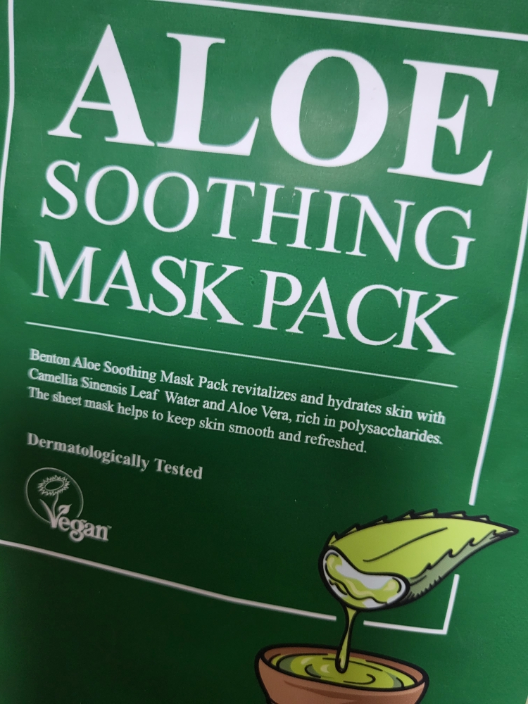 BENTON ALOE SOOTHING MASK PACK Reviews | Hwahae