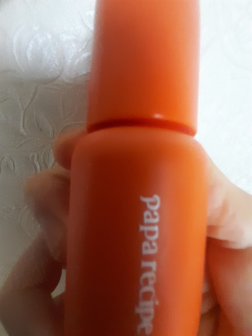 Real user review photo of Carrot Dark Spot Solution Ampoule