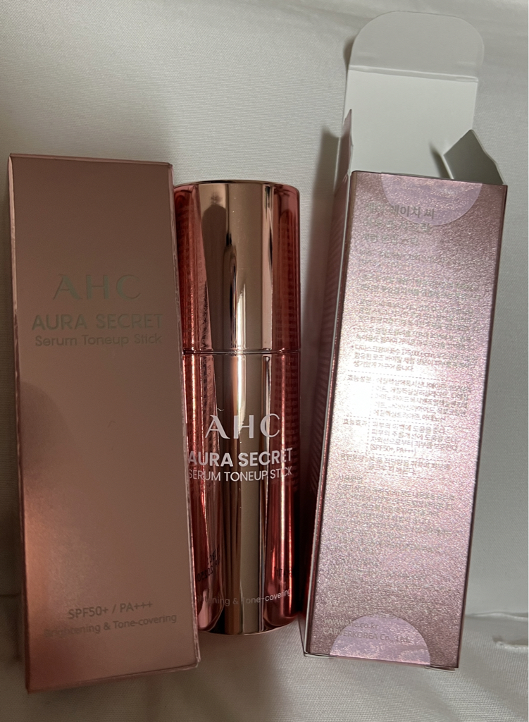 AHC (에이에이치씨) 아우라 시크릿 세럼 톤업 스틱 [SPF50+/PA+++] review image