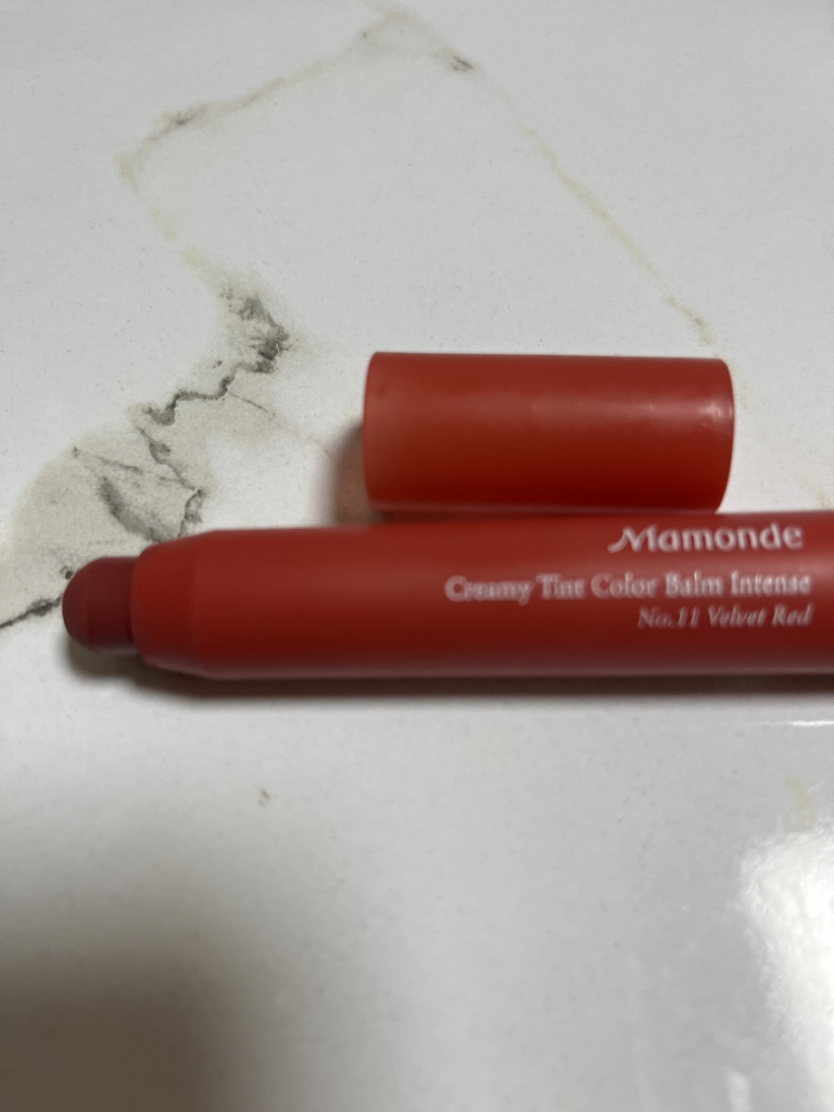 梦妆 奶油色调唇膏霜 强烈 [11号丝绒红] common.review image