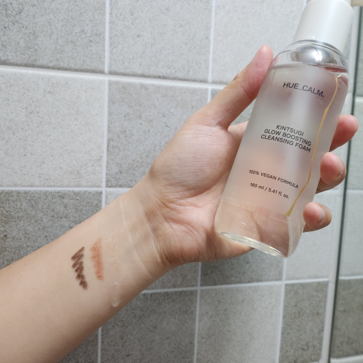 Real user review photo of Kintsuki Glow Boosting Cleansing Foam