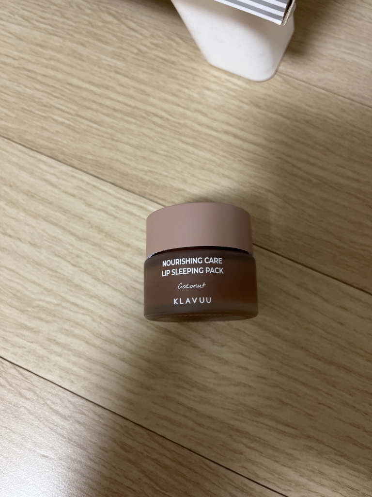 클라뷰 (KLAVUU) 너리싱 케어 립 슬리핑 팩 [코코넛] review image