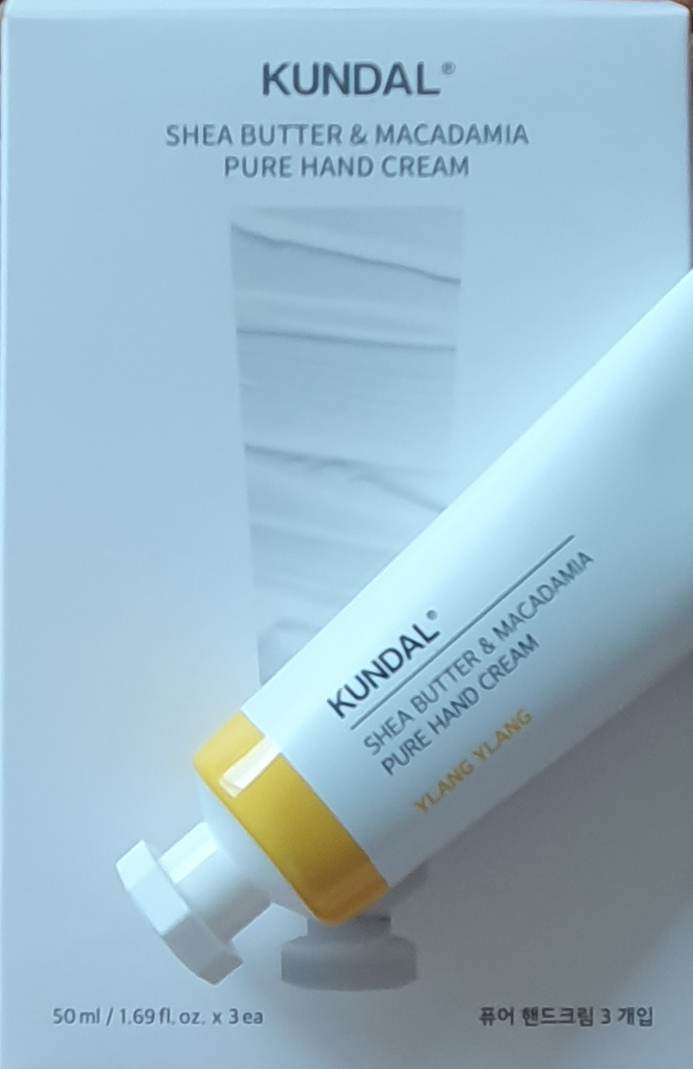 쿤달 (KUNDAL) 시어버터 앤 마카다미아 퓨어 핸드크림 [일랑일랑] review image