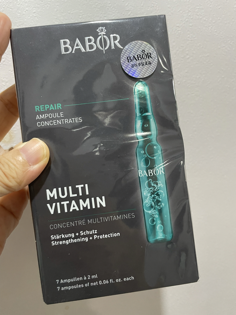 BABOR multi vitamin ampoule review image