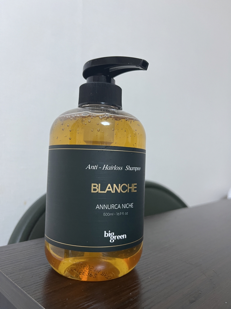 빅그린 (biggreen) 아누카사과 니치 탈모 샴푸 [블랑쉬] review image