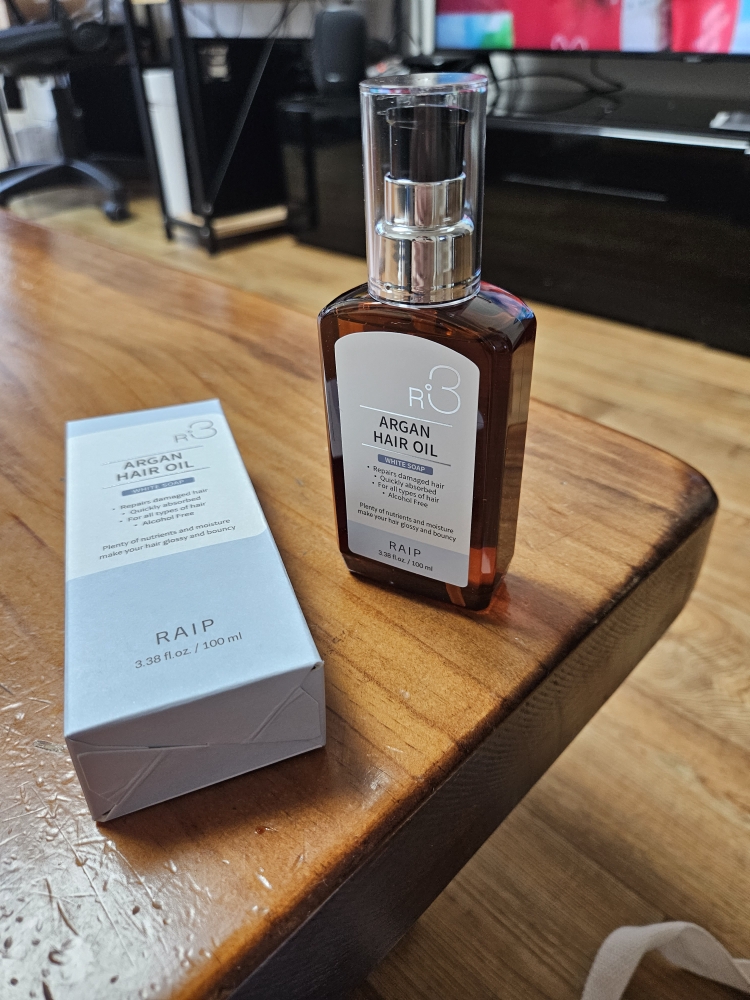 RAIP R3 Argan Hair Oil [White Soap] review image