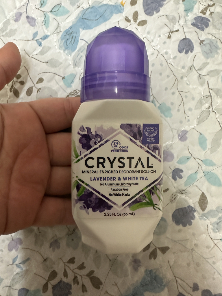 크리스탈 (CRYSTAL) 데오드란트 롤온 [라벤더&화이트티] review image