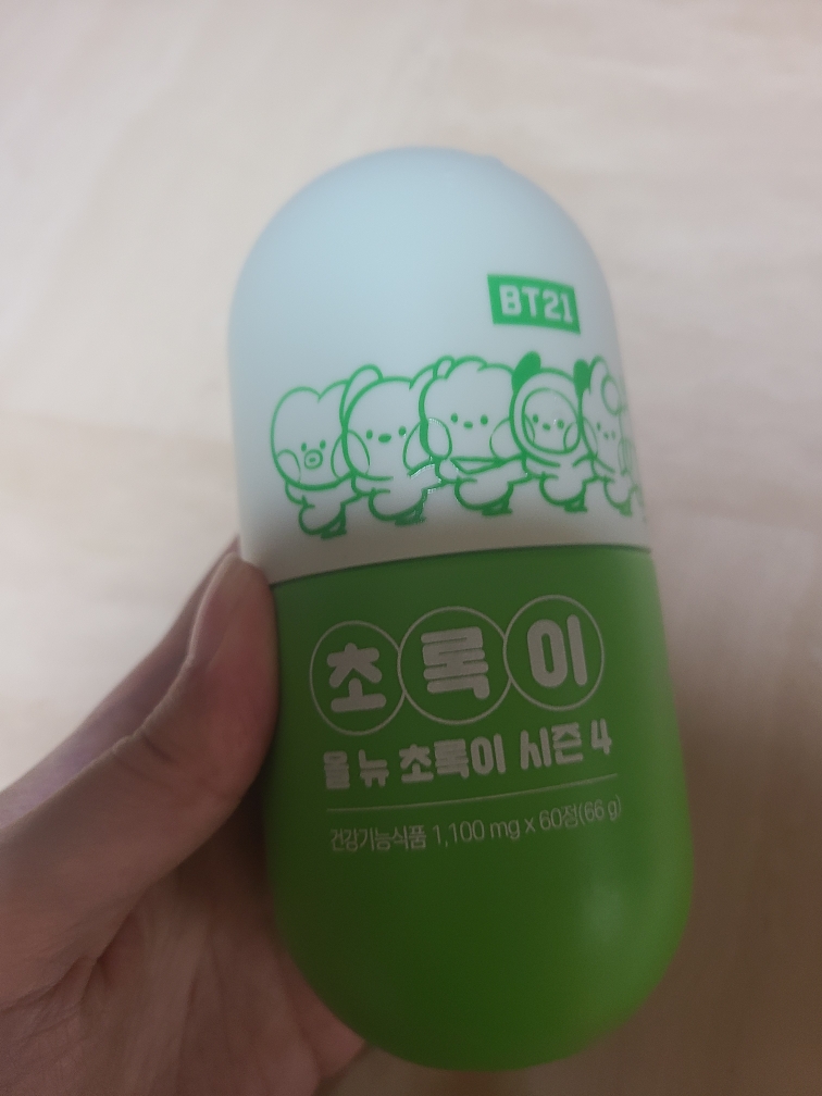 지알앤플러스 (GRN+) BT21 에디션 올 뉴 초록이 시즌4 review image
