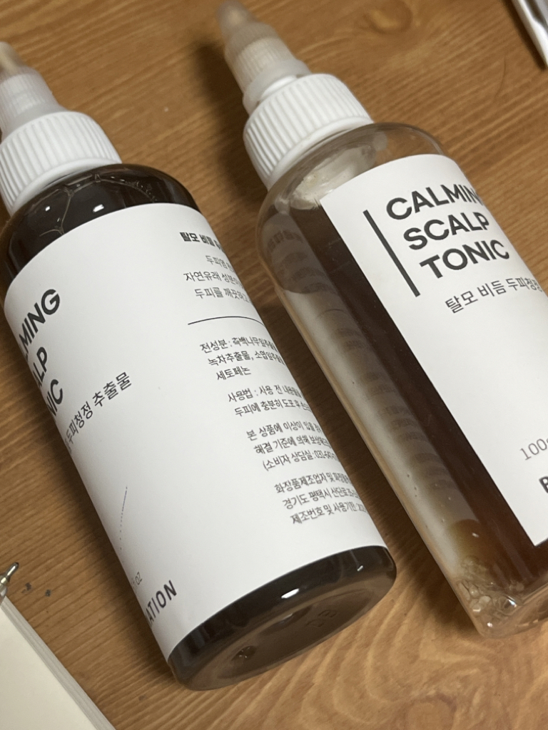 头皮清洁提取物头皮滋养液的真实用户使用照片