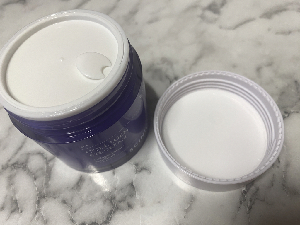 胶原蛋白眼霜的真实用户使用照片