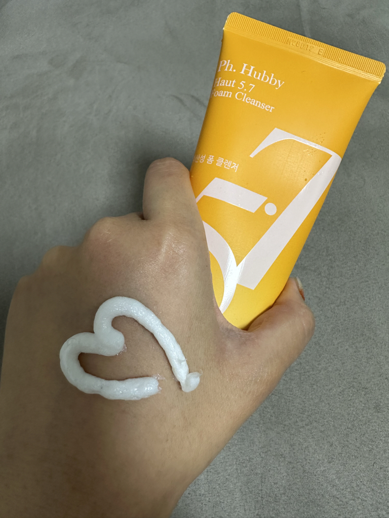 피에이치하비 (Ph.Hubby) 하우트 5.7 미산성 폼 클렌저 review image