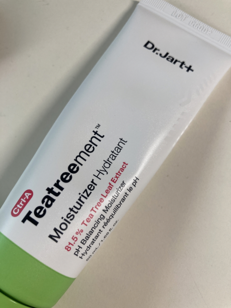 Real user review photo of Ctrl-A Teatreement™ Moisturizer Hydratant