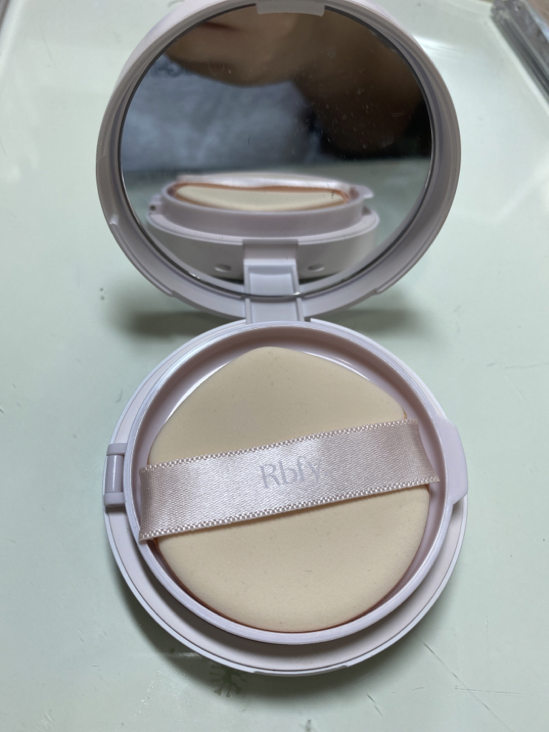 Rbfy 水光气垫粉底霜 [SPF50+/PA++++] [01号 桃色象牙] common.review image
