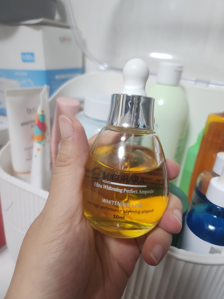 悦木之源极致美白完美安瓶的真实用户使用照片