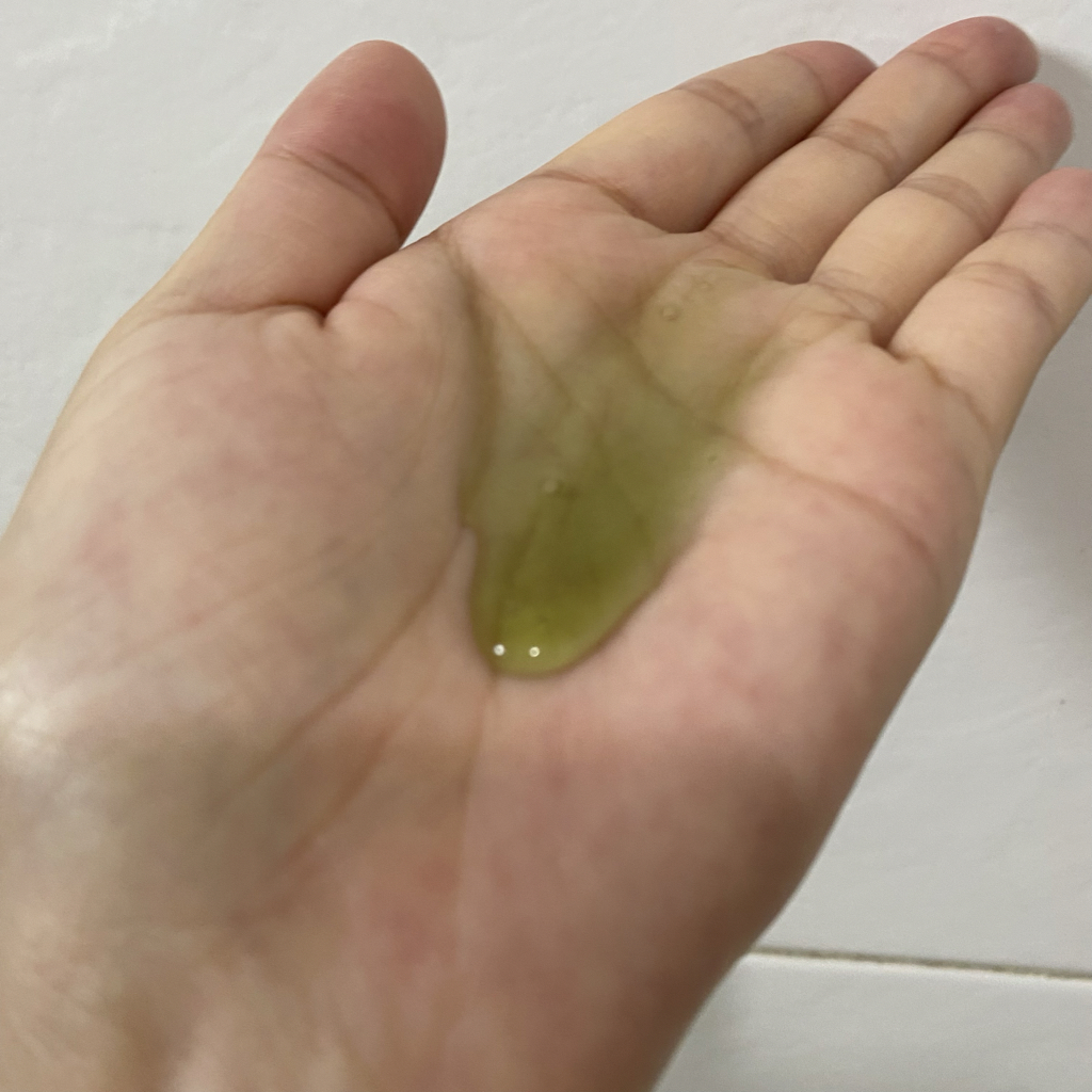 海藻脱脂洗发水的真实用户使用照片