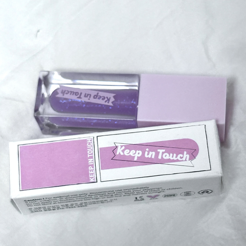 키핀터치 (KEEP IN TOUCH) 비건 젤리 립 플럼퍼 틴트 [페어리테일] review image