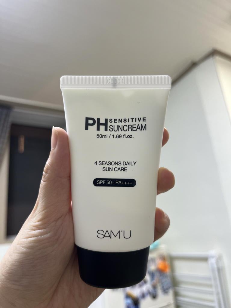 萨穆 P.H. 敏感防晒霜 [SPF50+/PA++++] common.review image