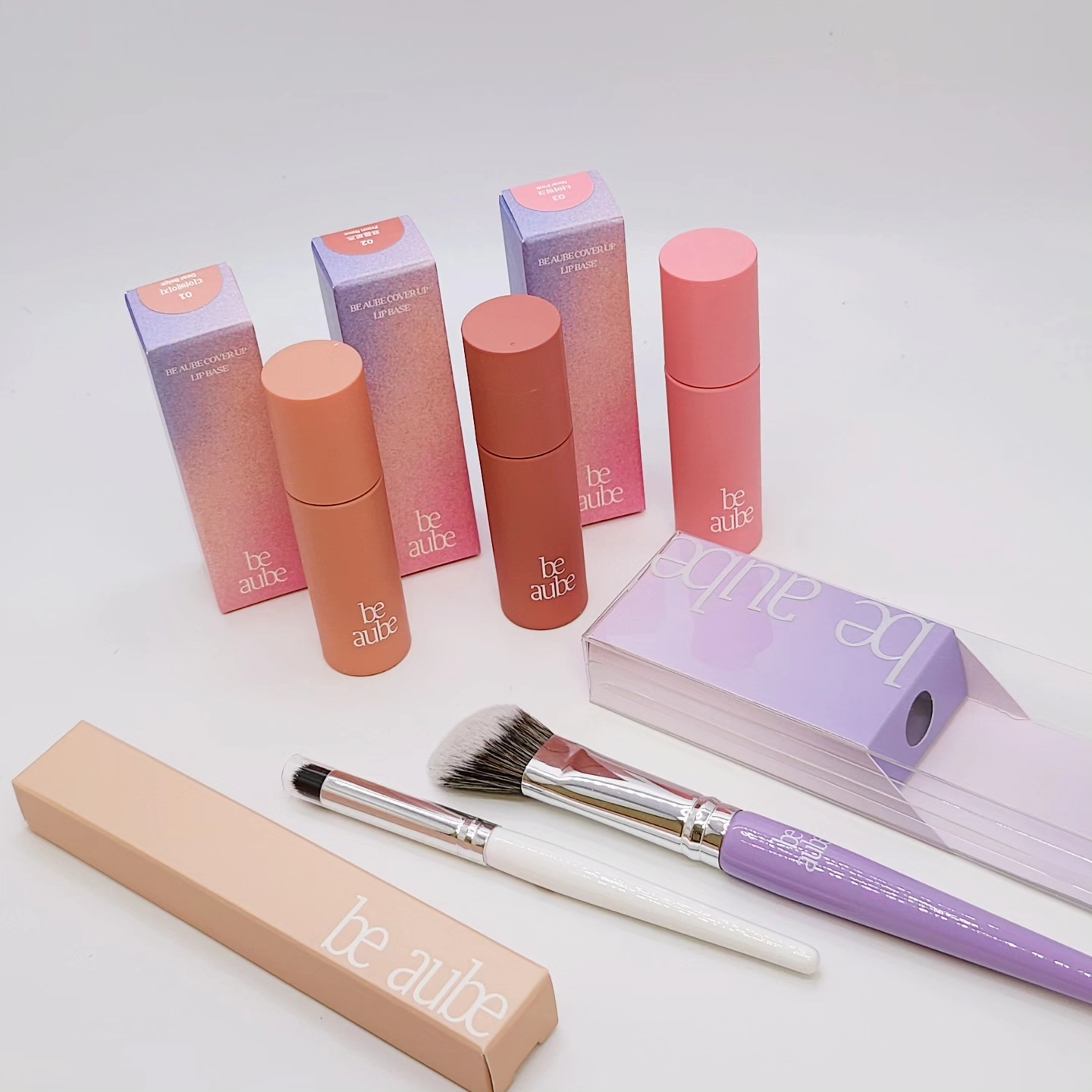 비오브 (beaube) 인보라 커버업 립 베이스 [03 니어핑크] review image