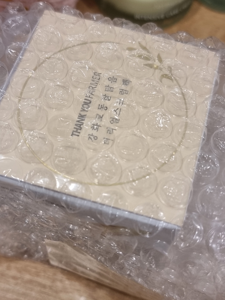 땡큐파머 (THANKYOUFARMER) 강화 교동쌀 맑음 더 리얼 스크럽 팩 review image