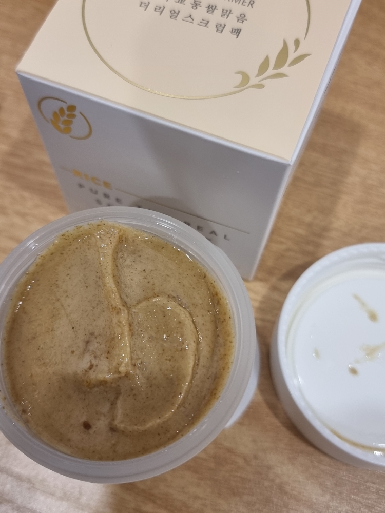 땡큐파머 (THANKYOUFARMER) 강화 교동쌀 맑음 더 리얼 스크럽 팩 review image