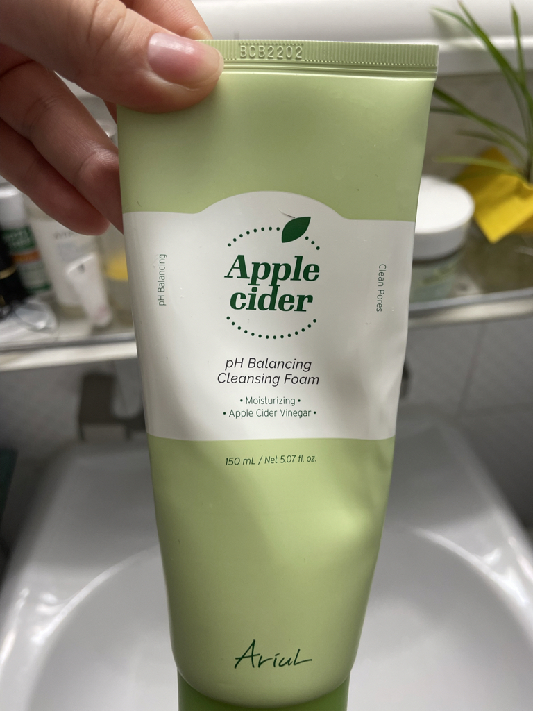 苹果汽水 pH 微酸性平衡洁面膏的真实用户使用照片