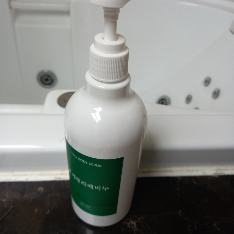 意大利天然肥皂磨砂膏的真实用户使用照片
