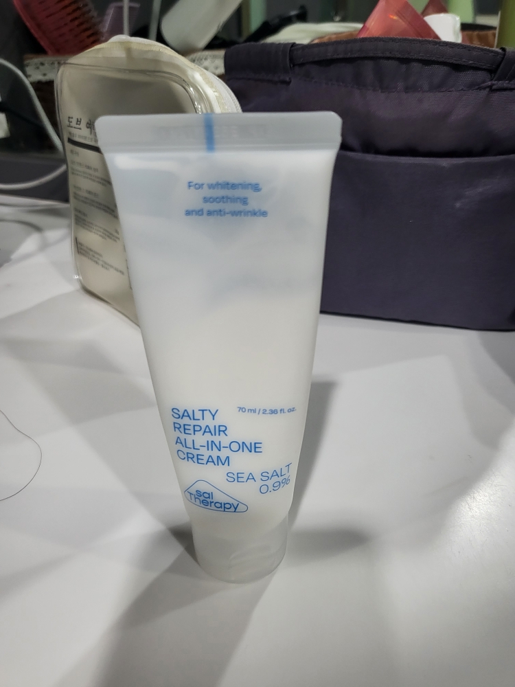 盐渍修复全能霜的真实用户使用照片