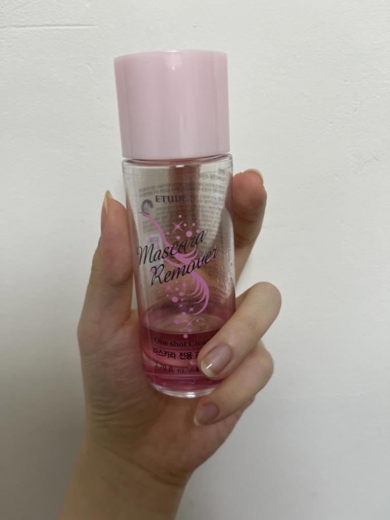 睫毛膏专用卸妆液的真实用户使用照片