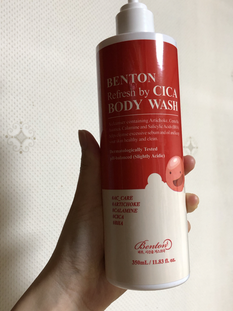 BENTON Refresh By CICA Body Wash Cica Solution reviews| Hwahae