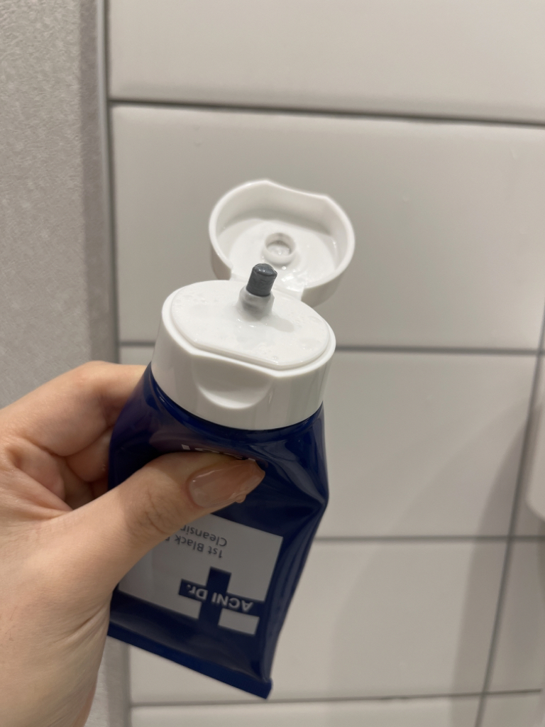 阿克尼医生1st黑色深层洁面乳的真实用户使用照片