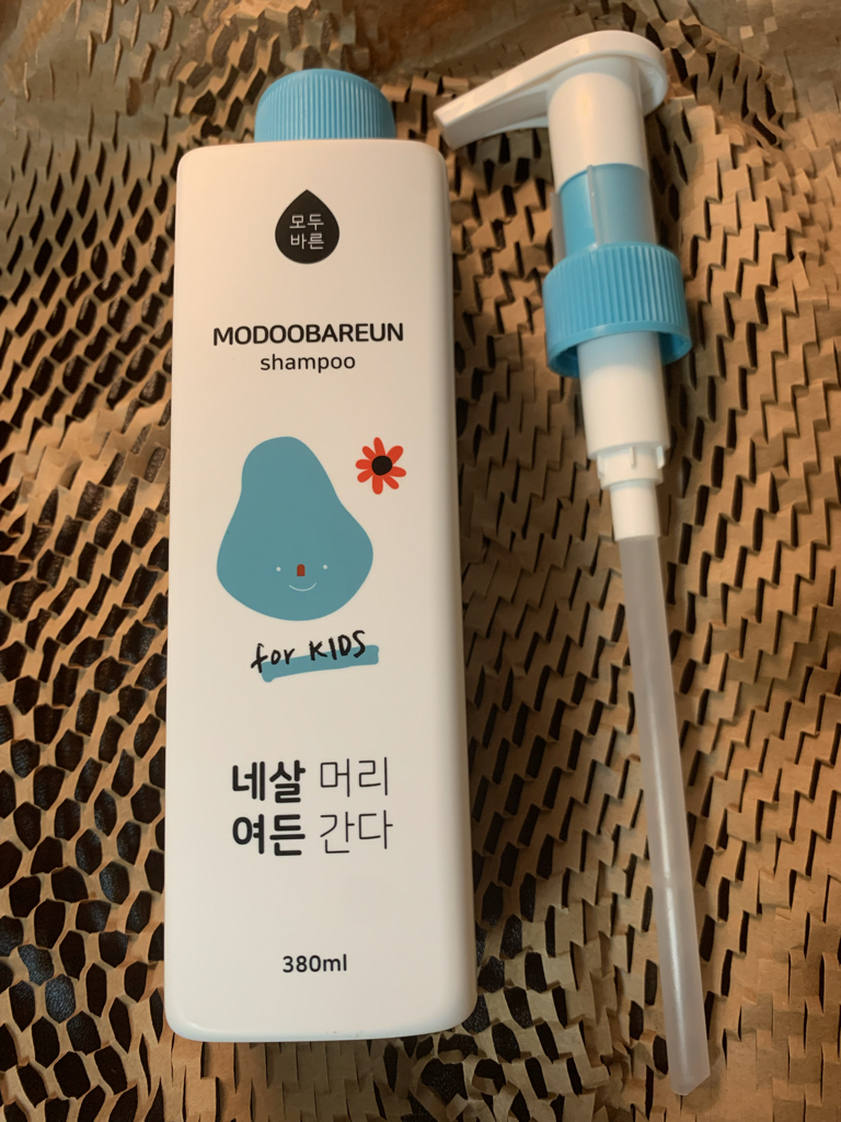 儿童洗发水的真实用户使用照片
