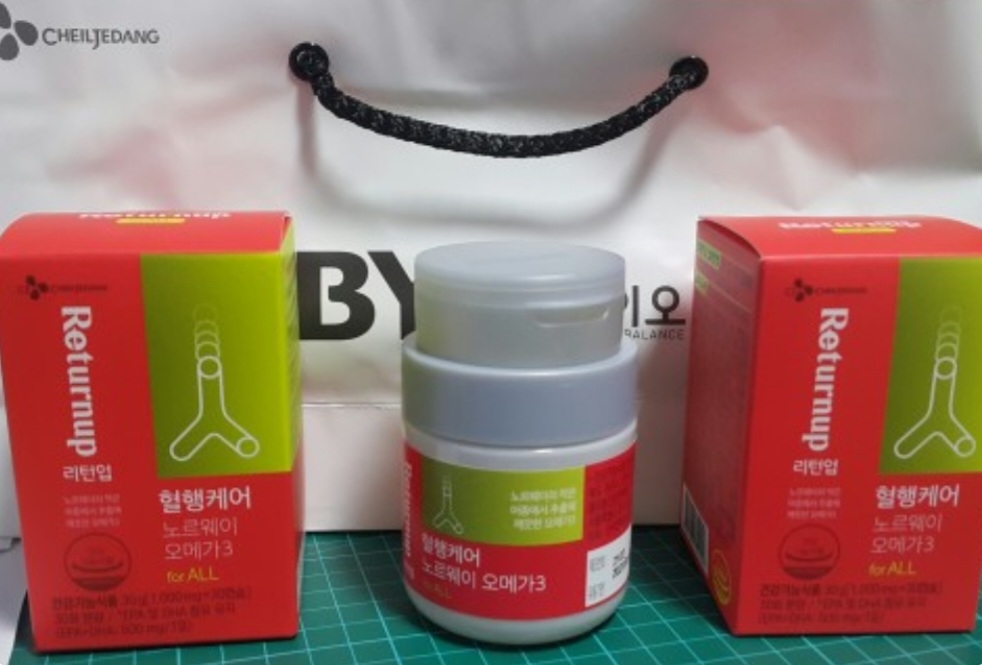 리턴업 (Returnup) 혈행케어 노르웨이 오메가3 review image
