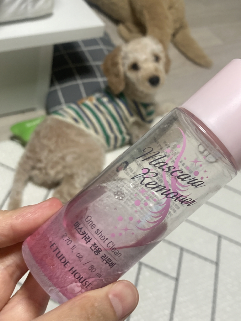 睫毛膏专用卸妆液的真实用户使用照片