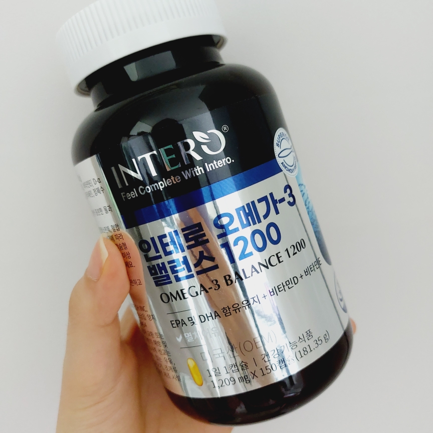 인테로 (INTERO) 오메가-3 밸런스 1200 review image