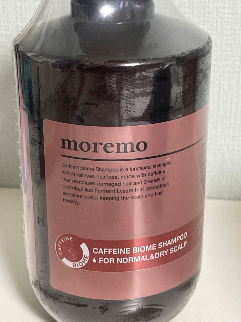 모레모 (MOREMO) 카페인바이옴 샴푸 [중건성용] review image
