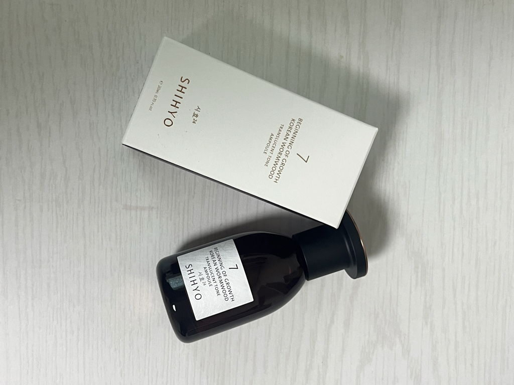 시효 (SHIHYO) 입하 쑥잎 트랜스루센트 톤 앰플 review image