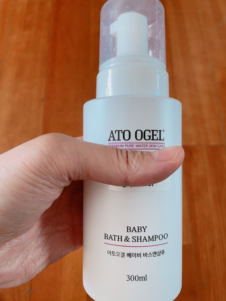 婴儿沐浴露和洗发水的真实用户使用照片