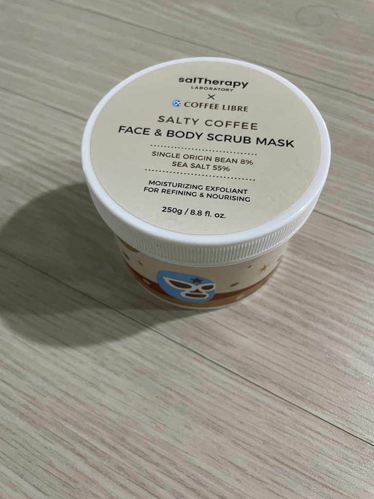 salTherapy 咖啡自由联名盐味咖啡面部和身体磨砂面膜 common.review image