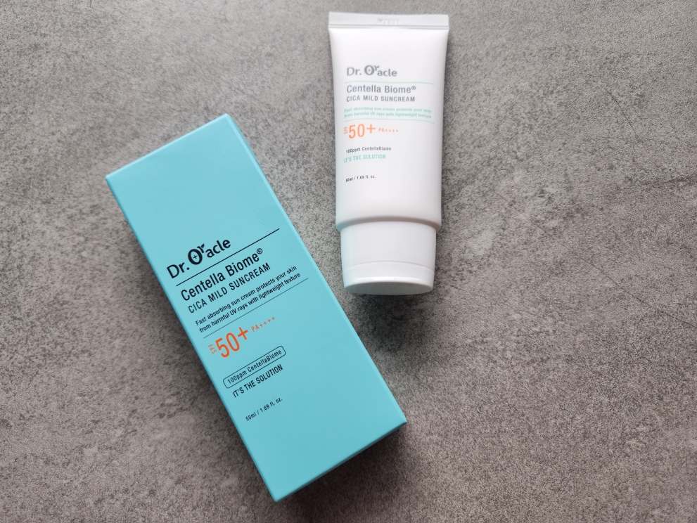닥터오라클 (Dr.Oracle) 센텔라바이옴® 시카 마일드 선크림 [SPF50+/PA++++] review image