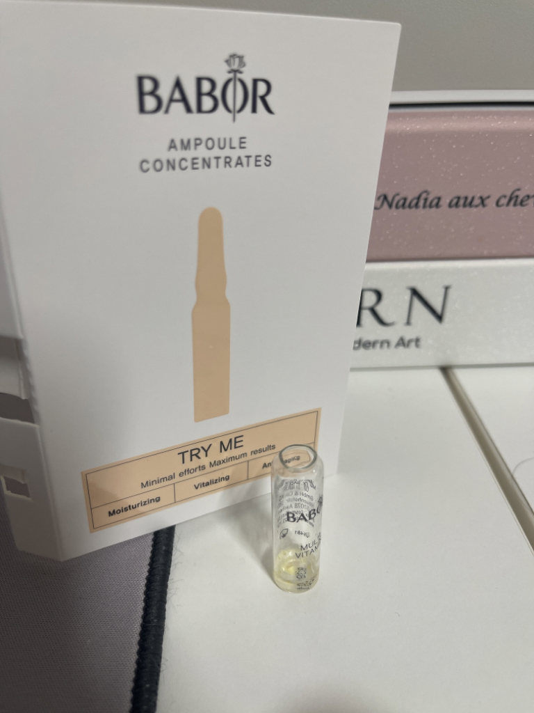 BABOR multi vitamin ampoule review image